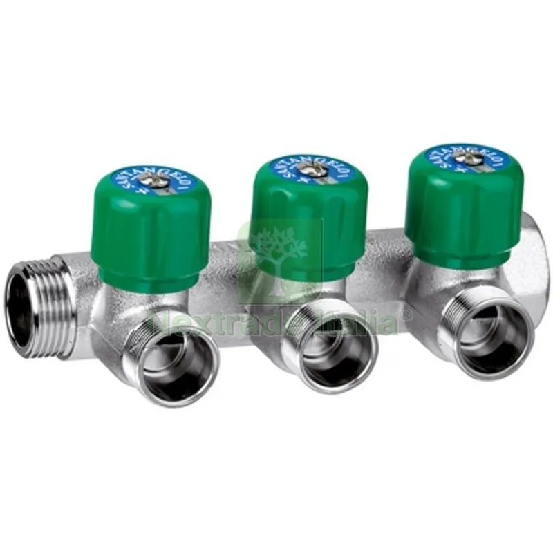 COLLETTORE 3 DERIVAZIONI M.F. REGOLABILI 3/4" — Tubi e raccordi — rif. FERX.DIA322-2503-05 COLLETTORE 3 DERIVAZIONI M.F. REGOLABILI 3/4" — Tubi e raccordi — rif. FERX.DIA322-2503-05