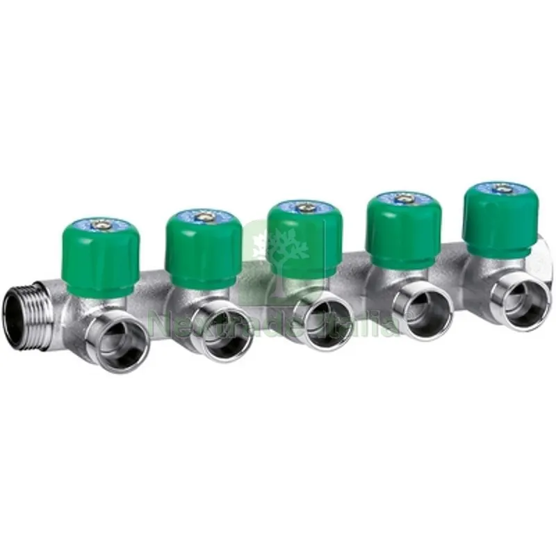 COLLETTORE 5 DERIVAZIONI REGOLABILI 3/4" — Tubi e raccordi — rif. FERX.DIA322-2505-05 COLLETTORE 5 DERIVAZIONI REGOLABILI 3/4" — Tubi e raccordi — rif. FERX.DIA322-2505-05