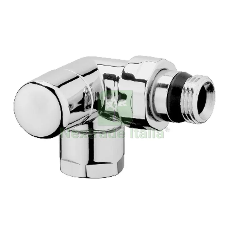 DETENTORE D'ARREDO AD ANGOLO DX CROMO-LUCIDO 1/2" — Tubi e raccordi — rif. FERX.DIA322-31DXCR-04 DETENTORE D'ARREDO AD ANGOLO DX CROMO-LUCIDO 1/2" — Tubi e raccordi — rif. FERX.DIA322-31DXCR-04