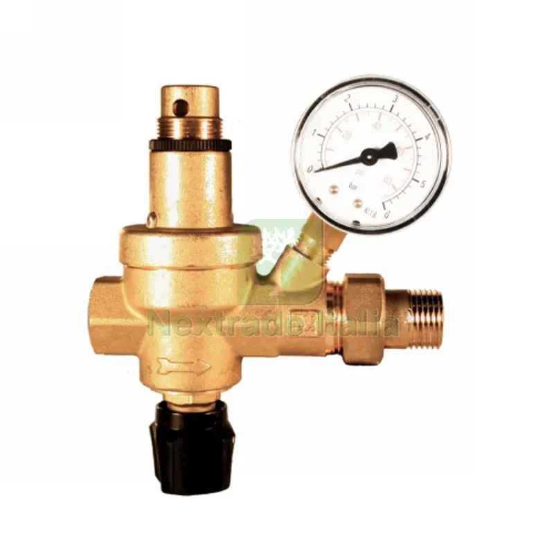 GRUPPO ALIMENTAZIONE PESANTE CON MANOMETRO 1/2" — Lime e raspe — rif. FERX.DIA322-525-04