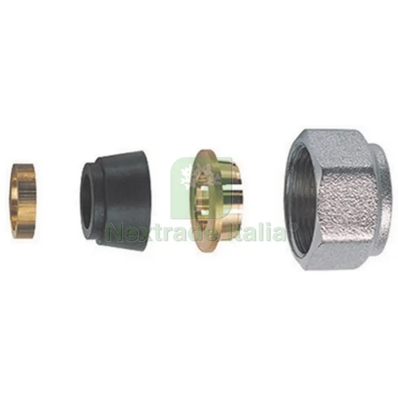 KIT DI TENUTA IN GOMMA A COMPRESSIONE PER TUBO RAME 4 PZ Diam. 14 — Tubi e raccordi — rif. FERX.DIA322-600-14 KIT DI TENUTA IN GOMMA A COMPRESSIONE PER TUBO RAME 4 PZ Diam. 14 — Tubi e raccordi — rif. FERX.DIA322-600-14