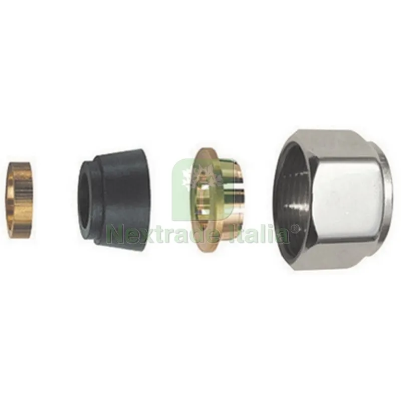 ADATTATORE PER TUBO RAME CROMO LUCIDO Diam. 12 — Tubi e raccordi — rif. FERX.DIA322-600LC-12 ADATTATORE PER TUBO RAME CROMO LUCIDO Diam. 12 — Tubi e raccordi — rif. FERX.DIA322-600LC-12