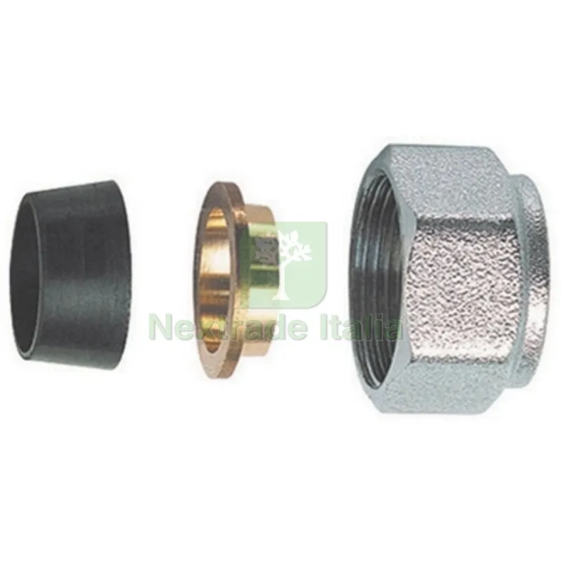 KIT DI TENUTA IN GOMMA A COMPRESSIONE PER TUBO RAME 3 PZ Diam. 16 — Tubi e raccordi — rif. FERX.DIA322-601-16 KIT DI TENUTA IN GOMMA A COMPRESSIONE PER TUBO RAME 3 PZ Diam. 16 — Tubi e raccordi — rif. FERX.DIA322-601-16