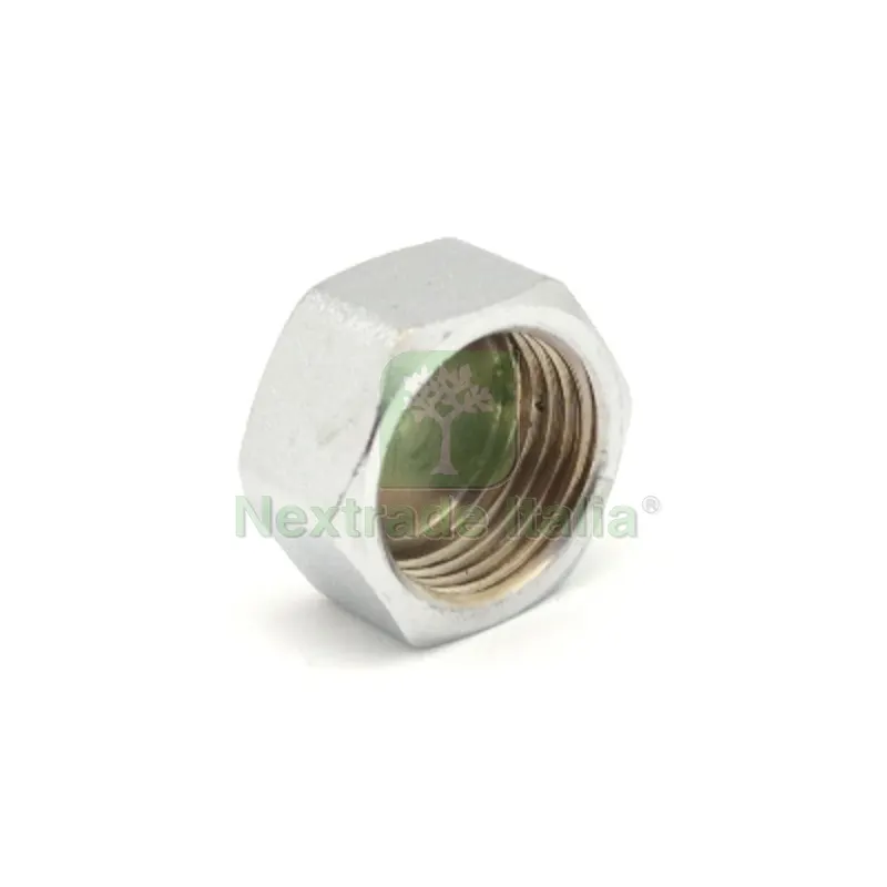TAPPO FEMMINA PER CHIUSURA COLLETTORI Cromo 3/4" — Scarichi e sifoni — rif. FERX.DIA322-655-05