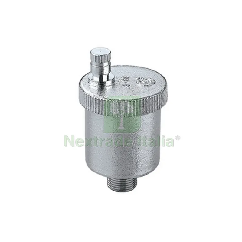 VALVOLA AUTOMATICA MINICAL SFOGO ARIA NICHELATO 1/2" M — Rubinetti e valvole — rif. FERX.DIA323-5020N-41