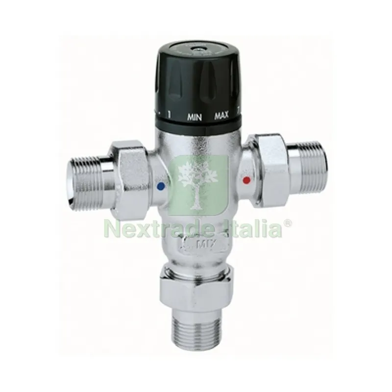 MISCELATORE TERMOSTATICO ANTICALCARE REGOLABILE 3/4" — Rubinetti e valvole — rif. FERX.DIA323-521-500