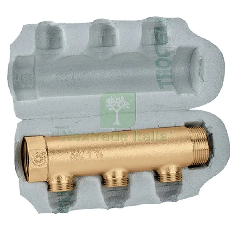 COLLETTORE SEMPLICE COMPONIBILE 1" x 3 der. M 3/4" — Tubi e raccordi — rif. FERX.DIA323-650-632