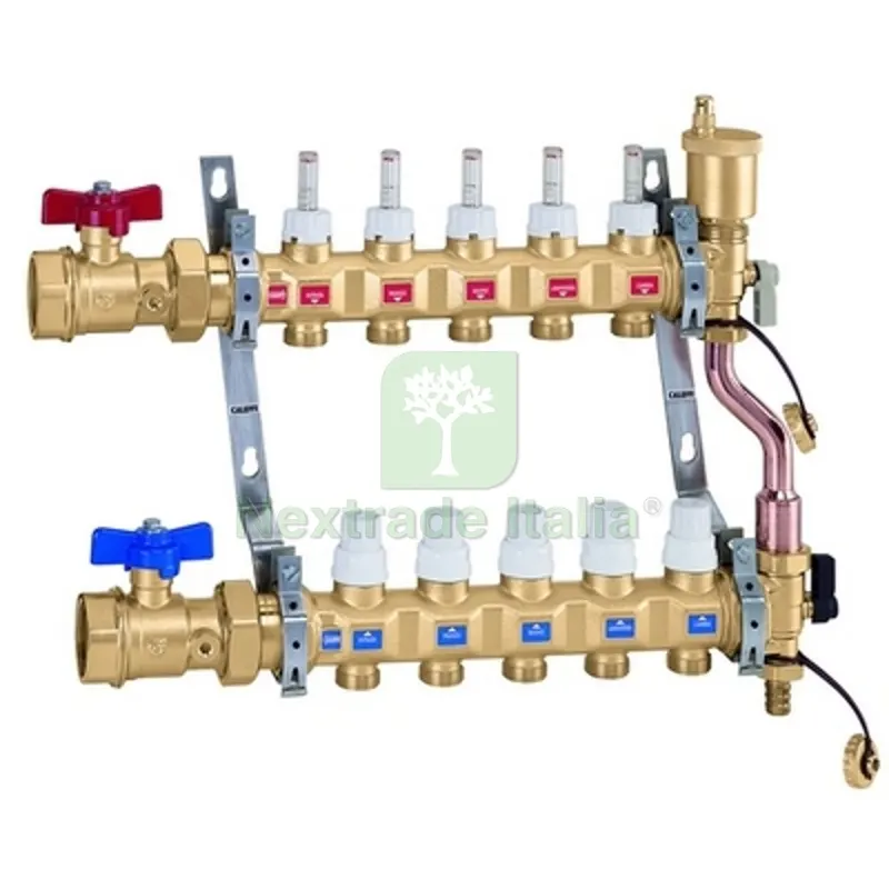 COLLETTORE PREMONTATO 1" 1/4 F x 9 — Tubi e raccordi — rif. FERX.DIA323-668-7I5S1 COLLETTORE PREMONTATO 1" 1/4 F x 9 — Tubi e raccordi — rif. FERX.DIA323-668-7I5S1