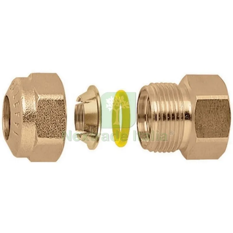 Raccordo O-Ring Diritto Femmina per Tubo Rame 1/2" - 18 — Tubi e raccordi — rif. FERX.DIA323-900-418