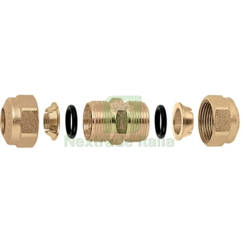 RACCORDO O-RING A MANICOTTO PER TUBO RAME Diam. 16 — Tubi e raccordi — rif. FERX.DIA323-903-016