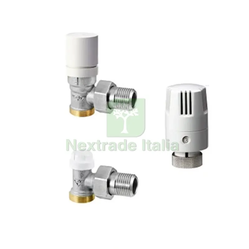 Valvola Termostatica e Detentore AD Angolo RBM 1/2" — Caldaie e radiatori — rif. FERX.DIA325-RV4248-04 Valvola Termostatica e Detentore AD Angolo RBM 1/2" — Caldaie e radiatori — rif. FERX.DIA325-RV4248-04