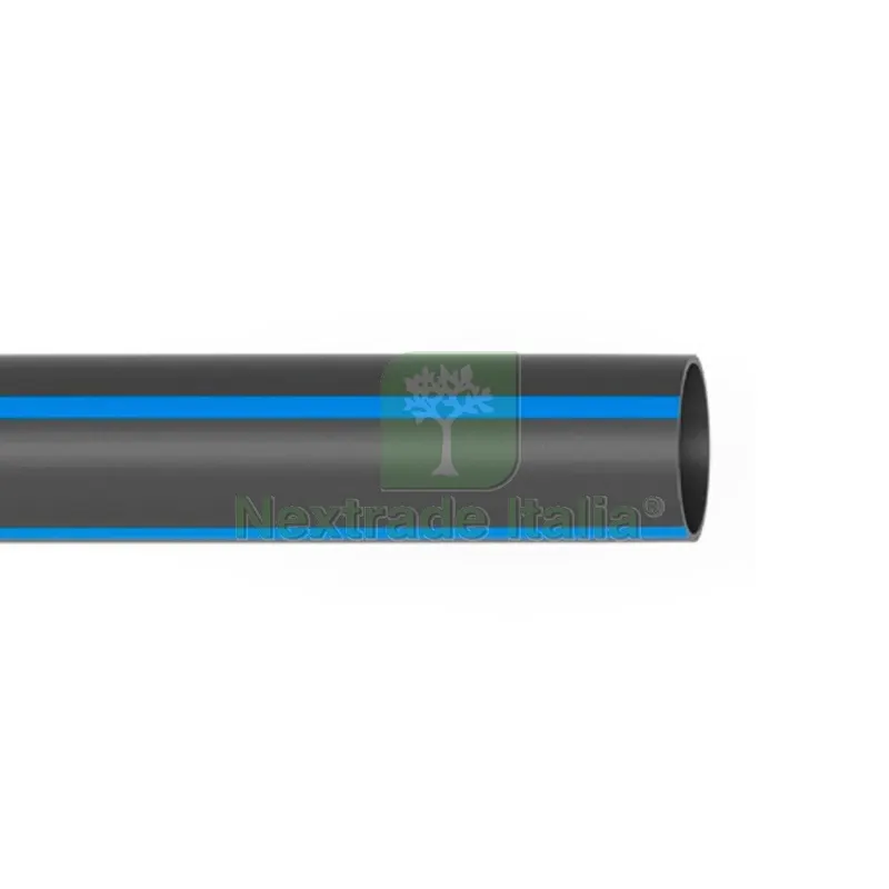 6MT Tubo in Polietilene PN 16 Alta Densita' in Barre da MT.6 (PE100) Diam. 110 — Teli e film di protezione — rif. FERX.DIA330-HDB16-110 6MT Tubo in Polietilene PN 16 Alta Densita' in Barre da MT.6 (PE100) Diam. 110 — Teli e film di protezione — rif. FERX.DIA330-HDB16-110