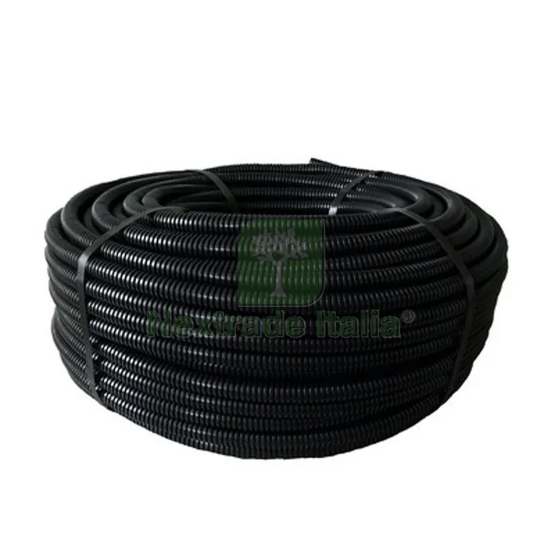 50MT TUBO CORRUGATO NERO TF Diam. 25 x 50 mt — Tubi e raccordi — rif. FERX.DIA330-UTF-25050 50MT TUBO CORRUGATO NERO TF Diam. 25 x 50 mt — Tubi e raccordi — rif. FERX.DIA330-UTF-25050