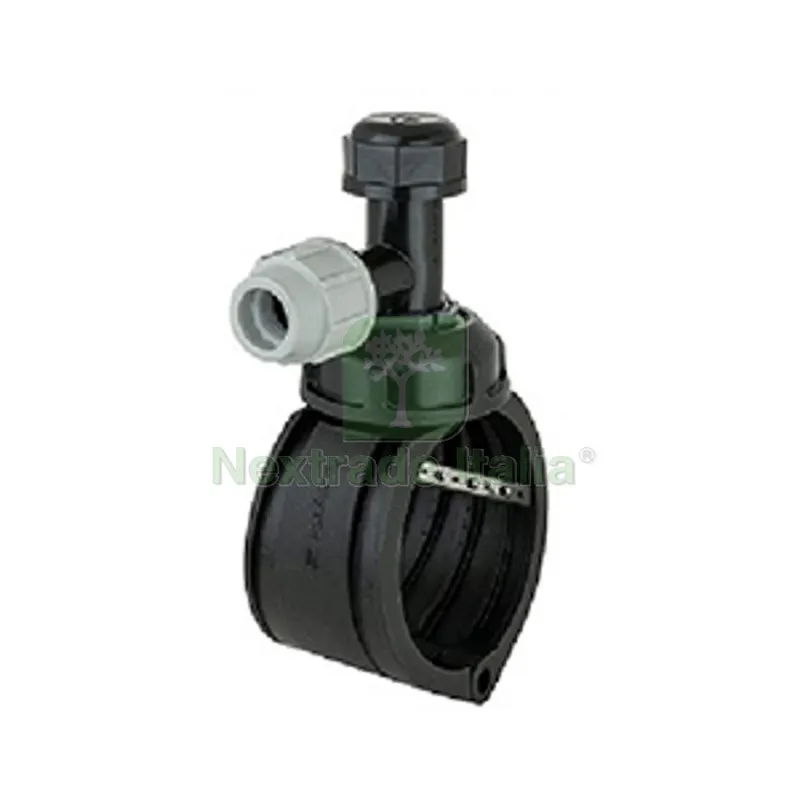 STAFFA PP PLASSADDLE TAPPER 110x25 — Tubi e raccordi — rif. FERX.DIA331-6310-11025 STAFFA PP PLASSADDLE TAPPER 110x25 — Tubi e raccordi — rif. FERX.DIA331-6310-11025