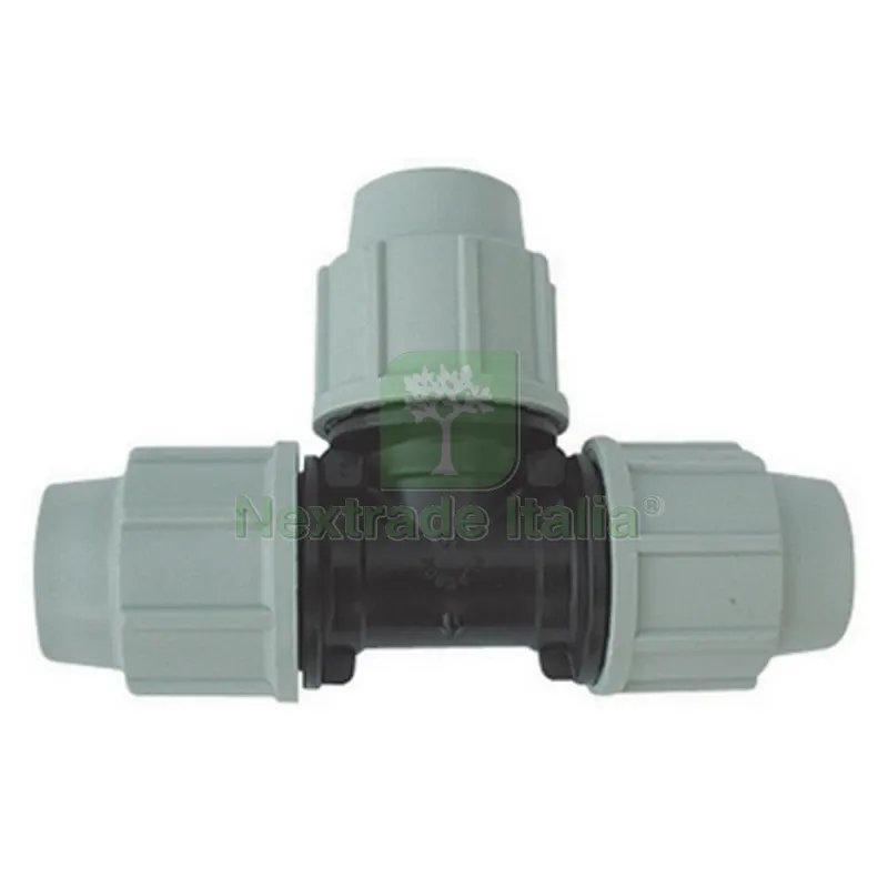 TEE A 90° PLASSON PER TUBO POLIETILENE Diam. 25 — Teli e film di protezione — rif. FERX.DIA331-7040-25 TEE A 90° PLASSON PER TUBO POLIETILENE Diam. 25 — Teli e film di protezione — rif. FERX.DIA331-7040-25