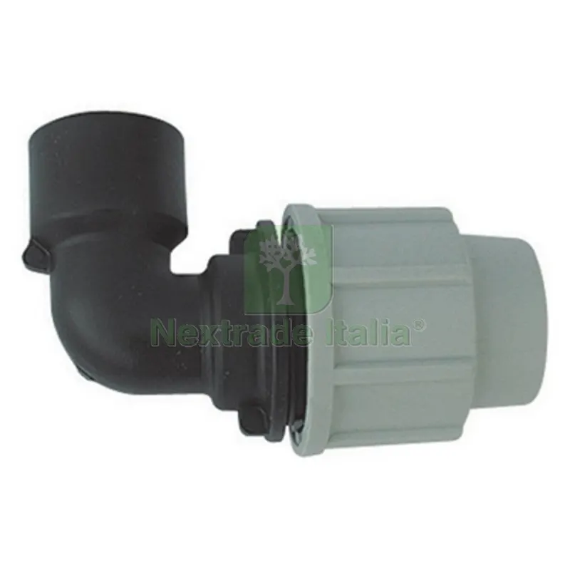 GOMITO A 90° FEMMINA PLASSON PER TUBO POLIETILENE 1" x 32 — Teli e film di protezione — rif. FERX.DIA331-7150-0632 GOMITO A 90° FEMMINA PLASSON PER TUBO POLIETILENE 1" x 32 — Teli e film di protezione — rif. FERX.DIA331-7150-0632