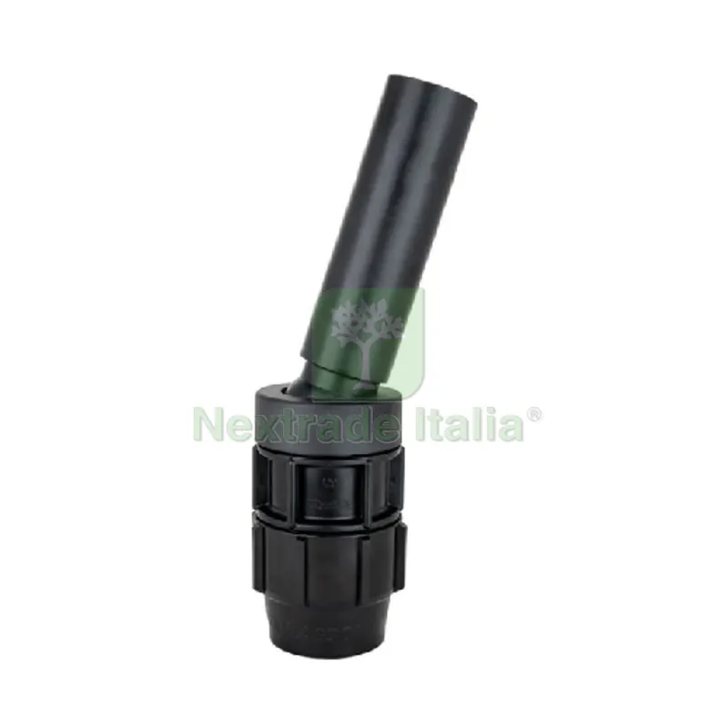 GOMITO ORIENTABILE ANGOLO PP 0-15° 0-15 32 — Utensili da muratore — rif. FERX.DIA331-7470-032