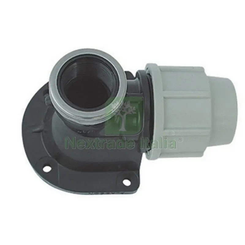 PLACCA MURALE A GOMITO PLASSON 1/2 x 20 — Interruttori e prese — rif. FERX.DIA331-7750-0420 PLACCA MURALE A GOMITO PLASSON 1/2 x 20 — Interruttori e prese — rif. FERX.DIA331-7750-0420