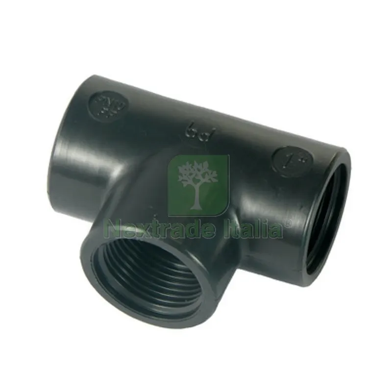 TI A 90° IN PP NERO 1"1/4 — Bulloni, dadi e rondelle — rif. FERX.DIA331-B400240-07 TI A 90° IN PP NERO 1"1/4 — Bulloni, dadi e rondelle — rif. FERX.DIA331-B400240-07