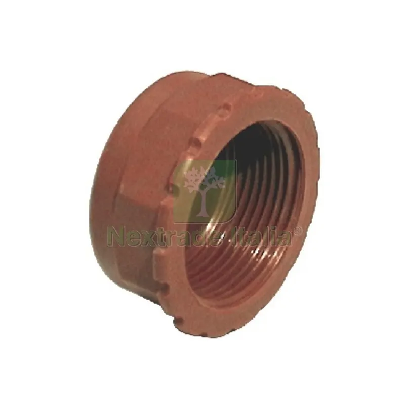 CALOTTA IN PP MARRONE 1" — Tubi e raccordi — rif. FERX.DIA331-B5100180-06