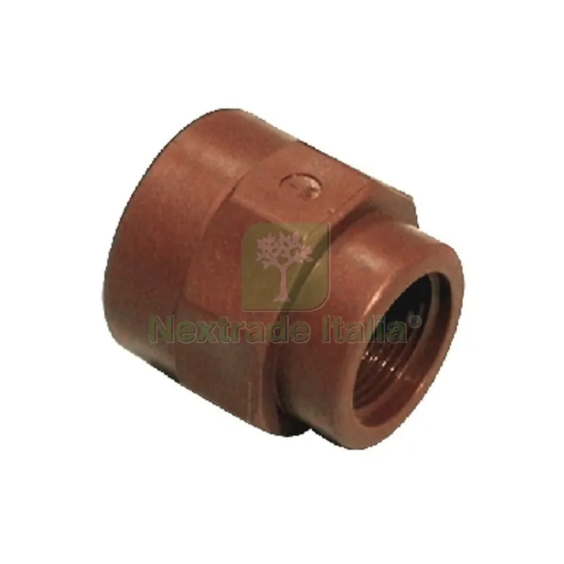 MANICOTTO RIDOTTO IN PP MARRONE 3/4" X 1/2" — Tubi e raccordi — rif. FERX.DIA331-B5100232-0504