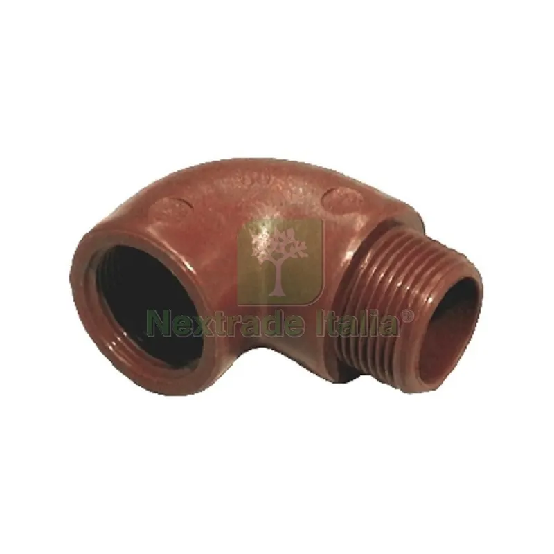 GOMITO A 90 MF IN PP MARRONE 1" — Tubi e raccordi — rif. FERX.DIA331-B5100252-06 GOMITO A 90 MF IN PP MARRONE 1" — Tubi e raccordi — rif. FERX.DIA331-B5100252-06