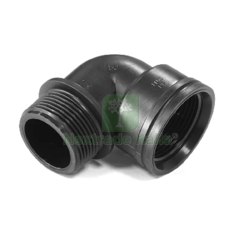 GOMITO A 90° FILETTATO IN PP 1"1/4 — Tubi e raccordi — rif. FERX.DIA331-F800290-07