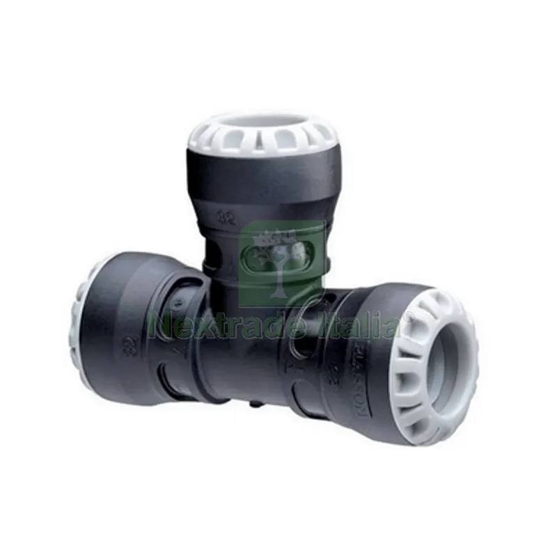 TEE A 90° UNO Diam. 25 — Tubi e raccordi — rif. FERX.DIA331-U10040-25 TEE A 90° UNO Diam. 25 — Tubi e raccordi — rif. FERX.DIA331-U10040-25