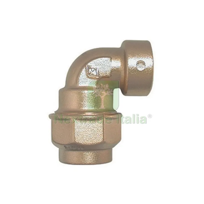 RACCORDO A GOMITO FEMMINA IN OTTONE 1"1/4 x 40 — Tubi e raccordi — rif. FERX.DIA332-8037-0740 RACCORDO A GOMITO FEMMINA IN OTTONE 1"1/4 x 40 — Tubi e raccordi — rif. FERX.DIA332-8037-0740