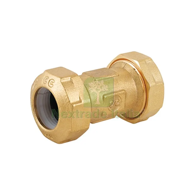 RACCORDO BIGIUNTO IN OTTONE PER TUBO PE Diam. 40 — Tubi e raccordi — rif. FERX.DIA332-CG003-40 RACCORDO BIGIUNTO IN OTTONE PER TUBO PE Diam. 40 — Tubi e raccordi — rif. FERX.DIA332-CG003-40