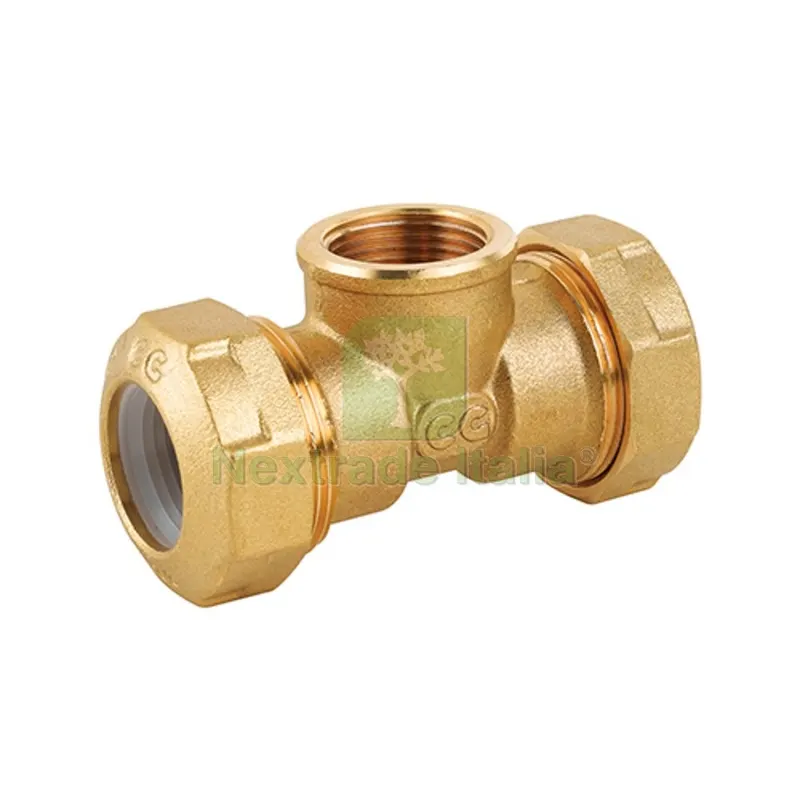 TEE CON DERIVAZIONE FEMMINA 20 x 1/2 x 20 — Tubi e raccordi — rif. FERX.DIA332-CG006-0420 TEE CON DERIVAZIONE FEMMINA 20 x 1/2 x 20 — Tubi e raccordi — rif. FERX.DIA332-CG006-0420