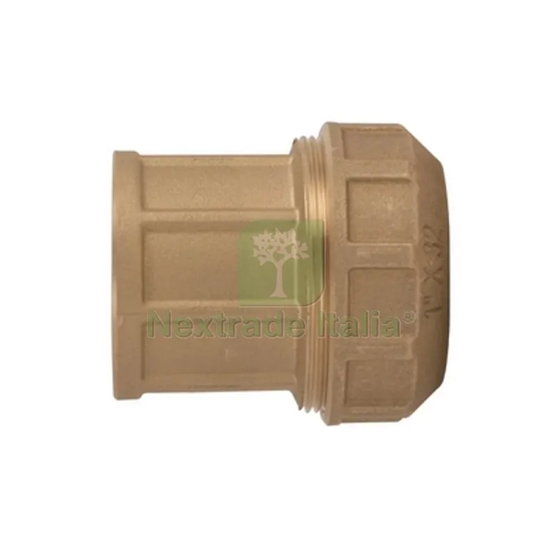 RACCORDO DIRITTO FEMMINA OTTONE ITAP 1" x 32 — Tubi e raccordi — rif. FERX.DIA332-IP710-0632
