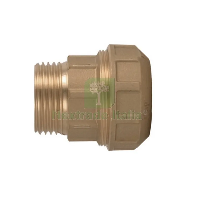 RACCORDO DIRITTO MASCHIO IN OTTONE ITAP 3/4 x 25 — Tubi e raccordi — rif. FERX.DIA332-IP715-0525 RACCORDO DIRITTO MASCHIO IN OTTONE ITAP 3/4 x 25 — Tubi e raccordi — rif. FERX.DIA332-IP715-0525