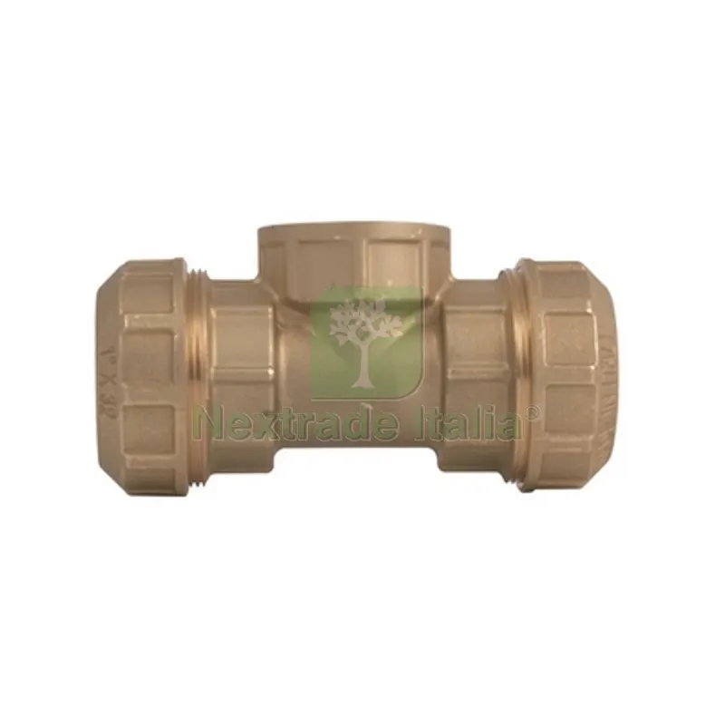 RACCORDO A TEE FEMMINA OTTONE ITAP 1" 1/4 x 40 — Tubi e raccordi — rif. FERX.DIA332-IP735-0740 RACCORDO A TEE FEMMINA OTTONE ITAP 1" 1/4 x 40 — Tubi e raccordi — rif. FERX.DIA332-IP735-0740