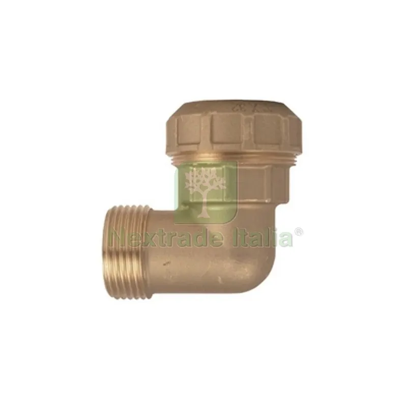 RACCORDO A GOMITO MASCHIO OTTONE ITAP 1" x 32 — Tubi e raccordi — rif. FERX.DIA332-IP740-0632