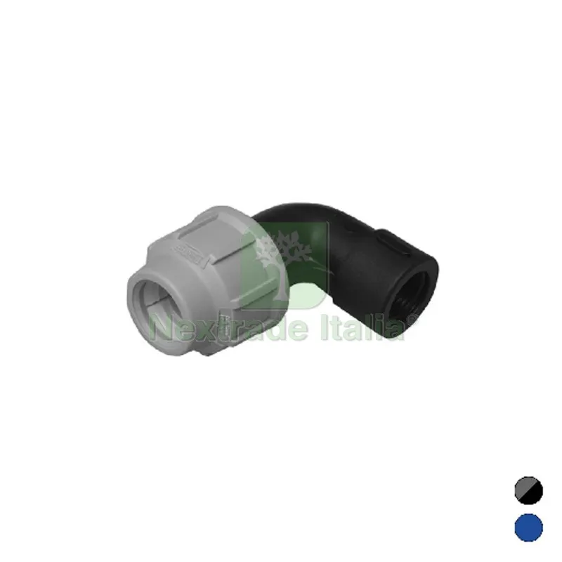 GOMITO A 90° C/DERIVAZIONE FEMMINA IKARO RACCORDO PER POLIETILENE 3" x 90 Blu — Teli e film di protezione — rif. FERX.DIA333-101-1290 GOMITO A 90° C/DERIVAZIONE FEMMINA IKARO RACCORDO PER POLIETILENE 3" x 90 Blu — Teli e film di protezione — rif. FERX.DIA333-101-1290