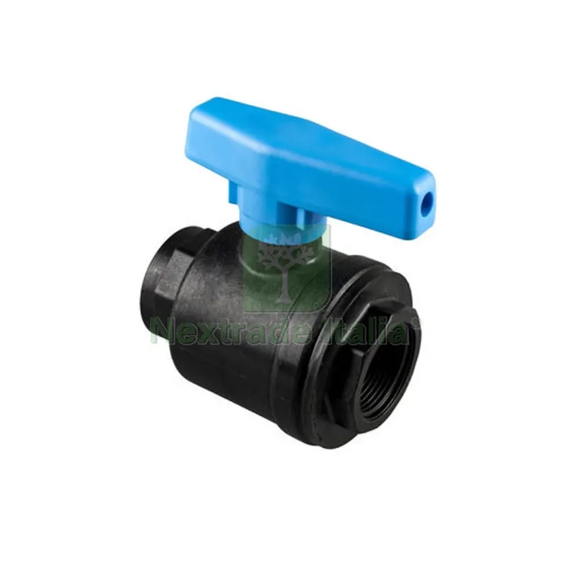 VALVOLA A SFERA FF IN PP PN10 CON SFERA IN ABS 1"1/4 — Rubinetti e valvole — rif. FERX.DIA333-B0201272-07