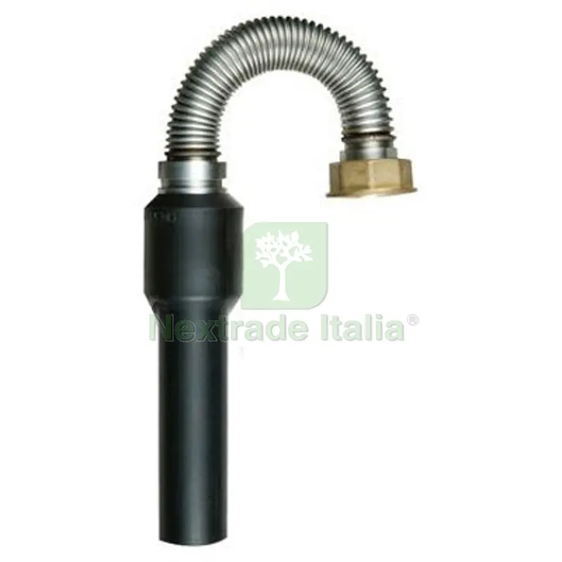 RACCORDO DI TRANSIZIONE PE-TUBO FLESSIBILE INOX 32 x 1" — Tubi e raccordi — rif. FERX.DIA334-P104 RACCORDO DI TRANSIZIONE PE-TUBO FLESSIBILE INOX 32 x 1" — Tubi e raccordi — rif. FERX.DIA334-P104
