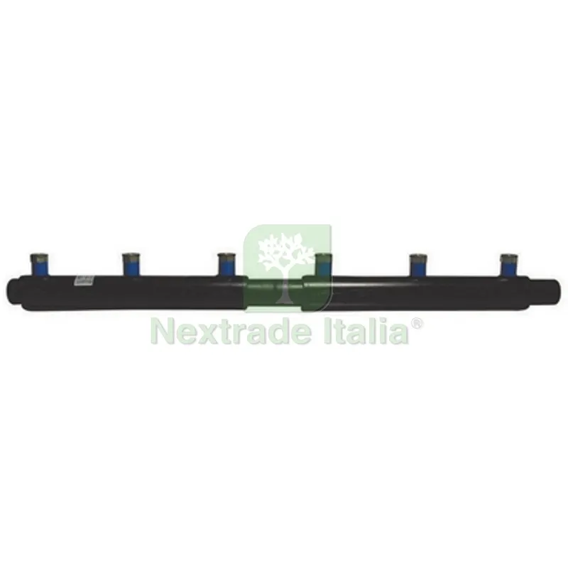 COLLETTORE UNILATERALE FINE LINEA DERIVAZIONI 6 A SALDARE PE Diam. 50 - 180 mm. — Tubi e raccordi — rif. FERX.DIA334-R80006-1850 COLLETTORE UNILATERALE FINE LINEA DERIVAZIONI 6 A SALDARE PE Diam. 50 - 180 mm. — Tubi e raccordi — rif. FERX.DIA334-R80006-1850