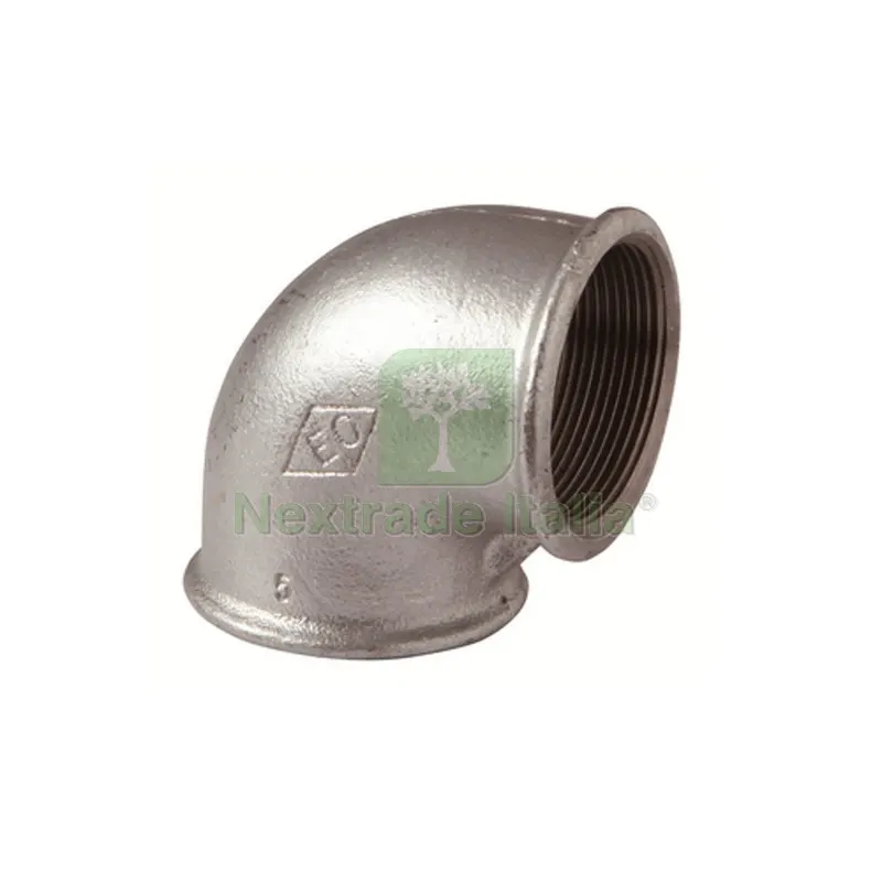 GOMITO FF ZINCATO 4" — Tubi e raccordi — rif. FERX.DIA340-090-15