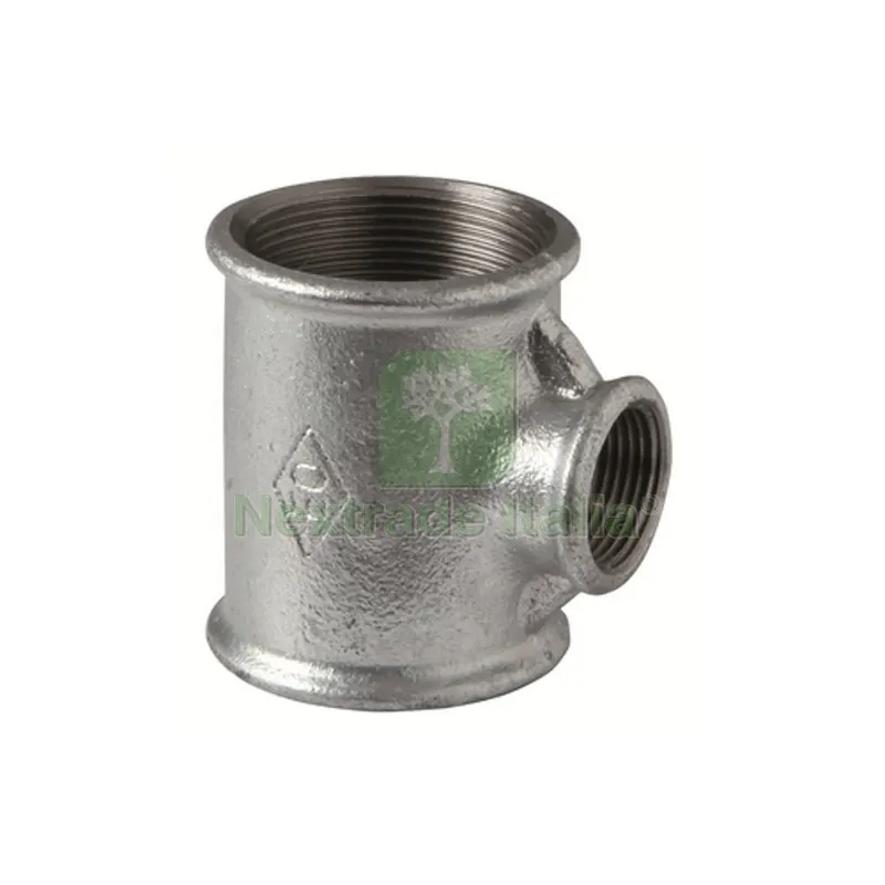 TEE RIDOTTA ZINCATA 1"1/4x3/4"x1" 1/4 — Tubi e raccordi — rif. FERX.DIA340-130R-757 TEE RIDOTTA ZINCATA 1"1/4x3/4"x1" 1/4 — Tubi e raccordi — rif. FERX.DIA340-130R-757