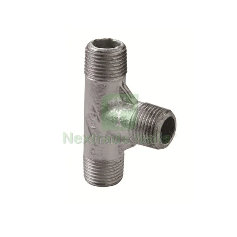 TEE M.M.M. ZINCATA 3/4" — Tubi e raccordi — rif. FERX.DIA340-135-05 TEE M.M.M. ZINCATA 3/4" — Tubi e raccordi — rif. FERX.DIA340-135-05