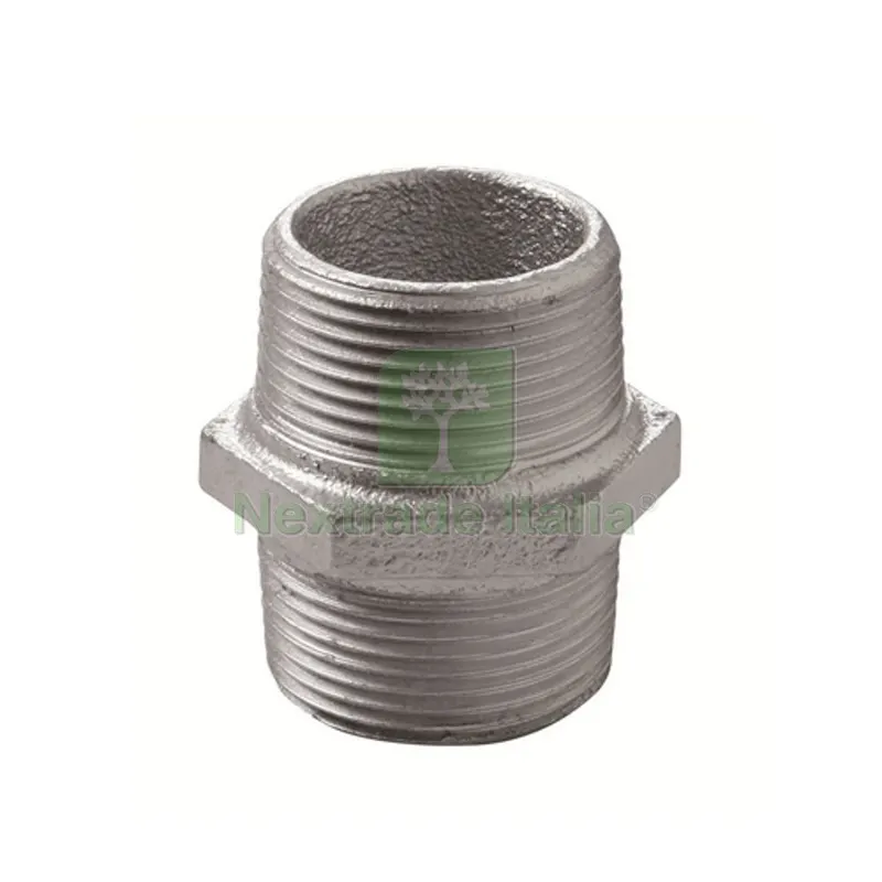 NIPPLE CON FILETTATURA DX & SX ZINCATO 1"1/4 — Tubi e raccordi — rif. FERX.DIA340-281-07 NIPPLE CON FILETTATURA DX & SX ZINCATO 1"1/4 — Tubi e raccordi — rif. FERX.DIA340-281-07