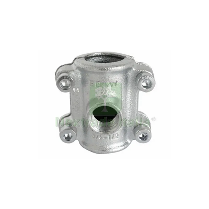 COLLARE DI DERIVAZIONE ZINCATO 3/4" x 1/2" — Fascette e collari — rif. FERX.DIA340-720-0504