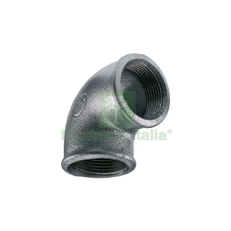 GOMITO FF ZINCATO 2"1/2 — Tubi e raccordi — rif. FERX.DIA341-090-11