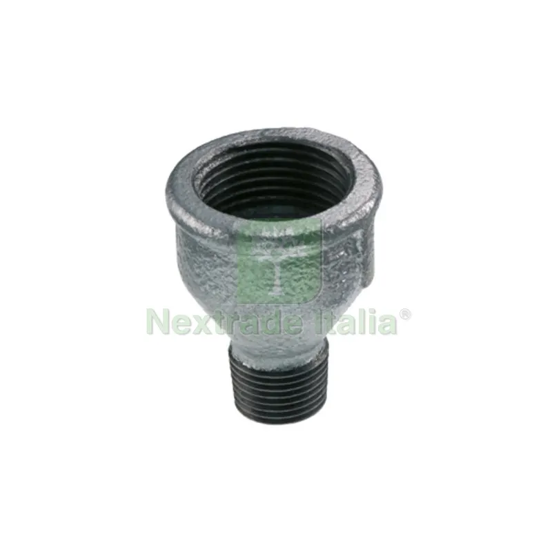 MANICOTTO RIDOTTO ZINCATO MF 1" x 1/2 -CONF — Tubi e raccordi — rif. FERX.DIA341-246-K0604 MANICOTTO RIDOTTO ZINCATO MF 1" x 1/2 -CONF — Tubi e raccordi — rif. FERX.DIA341-246-K0604