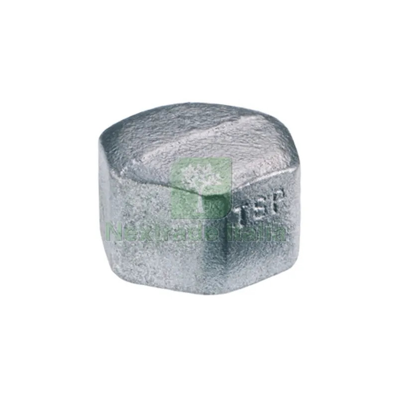 CALOTTA ESAGONALE ZINCATA 1"1/2 — Tubi e raccordi — rif. FERX.DIA341-300-08 CALOTTA ESAGONALE ZINCATA 1"1/2 — Tubi e raccordi — rif. FERX.DIA341-300-08