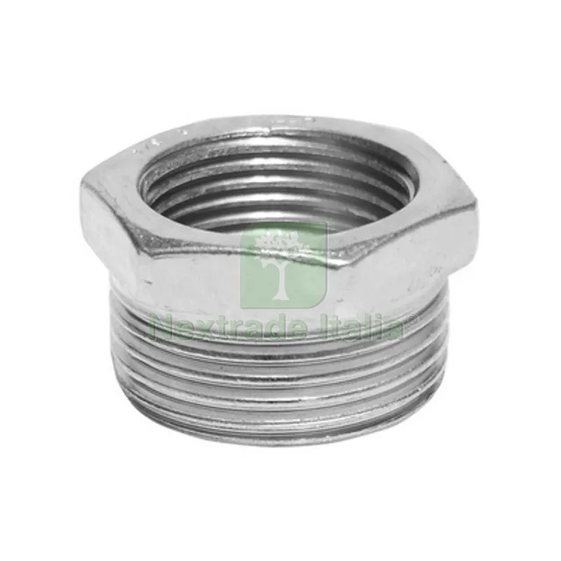 5PZ RIDUZIONE ESAGONALE MF IN ACCIAIO 1" x 1/2 — Tubi e raccordi — rif. FERX.DIA342-401-0604 5PZ RIDUZIONE ESAGONALE MF IN ACCIAIO 1" x 1/2 — Tubi e raccordi — rif. FERX.DIA342-401-0604