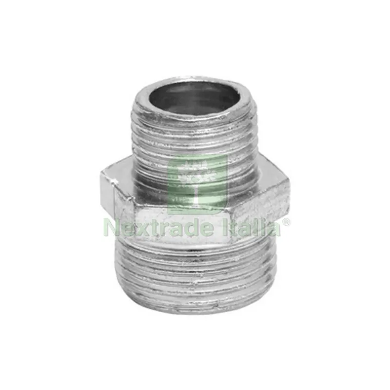 10PZ NIPPLE RIDOTTO IN ACCIAIO 3/4 x 3/8 — Tubi e raccordi — rif. FERX.DIA342-403-0503