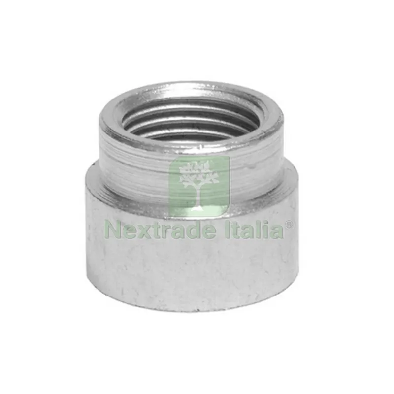 MANICOTTO RIDOTTO FF IN ACCIAIO 1/2 x 3/8 -CONF — Tubi e raccordi — rif. FERX.DIA342-406-K0403